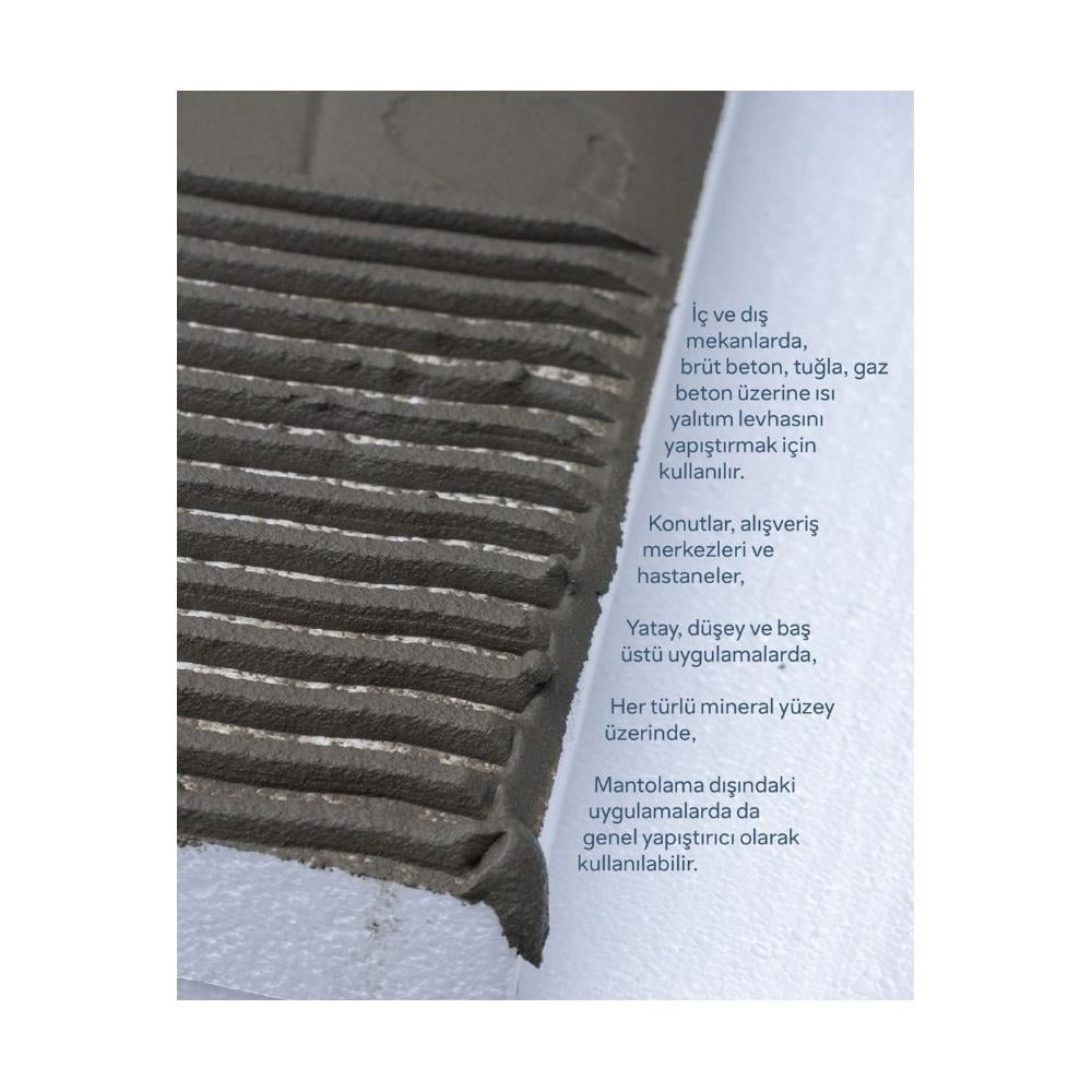 Teknoizofix Isı Yalıtım Levha Yapıştırıcısı 25kg küçük görsel