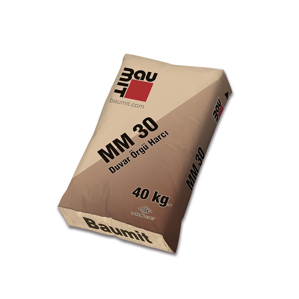 Baumit MM30 Tuğla Duvar Örgü Harcı 40 Kg küçük görsel