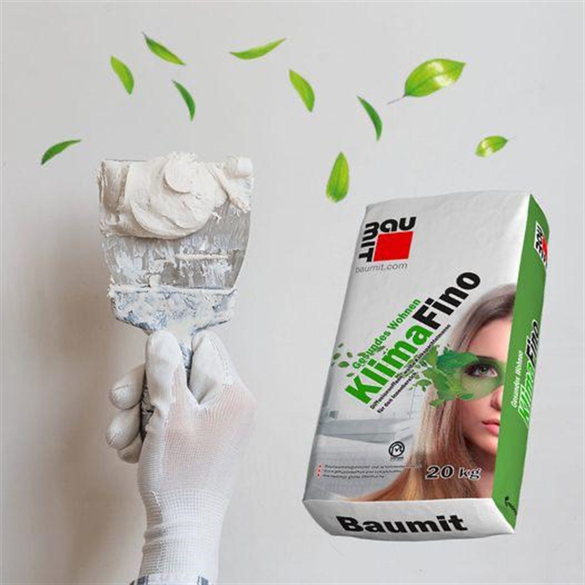 Baumit Klimafino Kireç Esaslı Saten Sıva 20 Kg küçük görsel