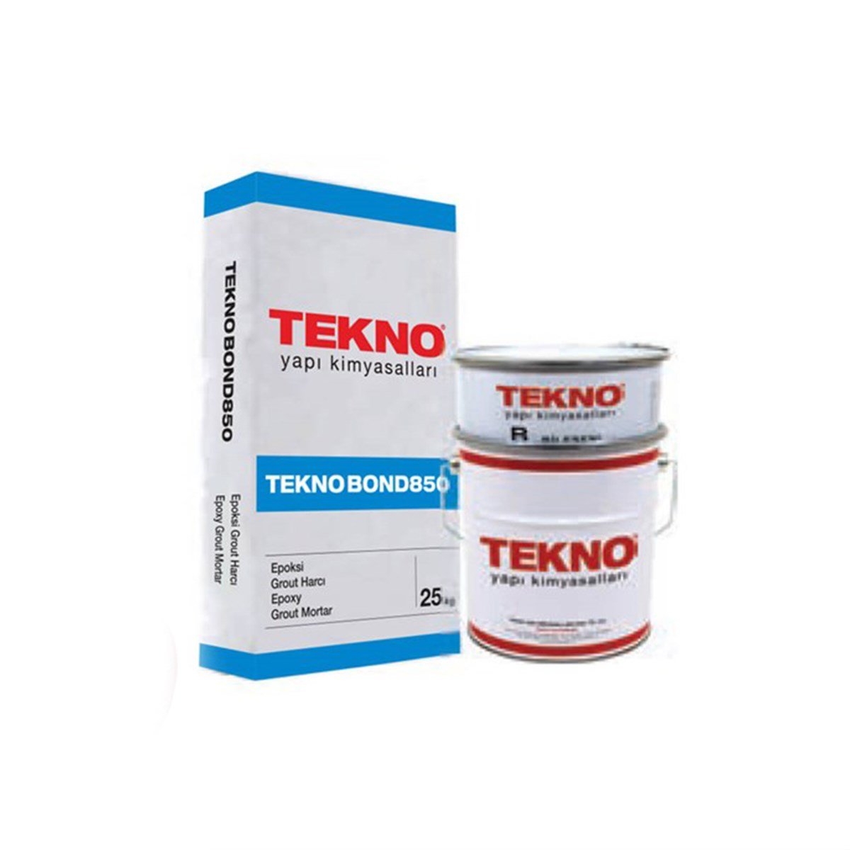 Teknobond 945 Üç Bileşenli Epoksi Grout Harcı 20 Kg küçük görsel