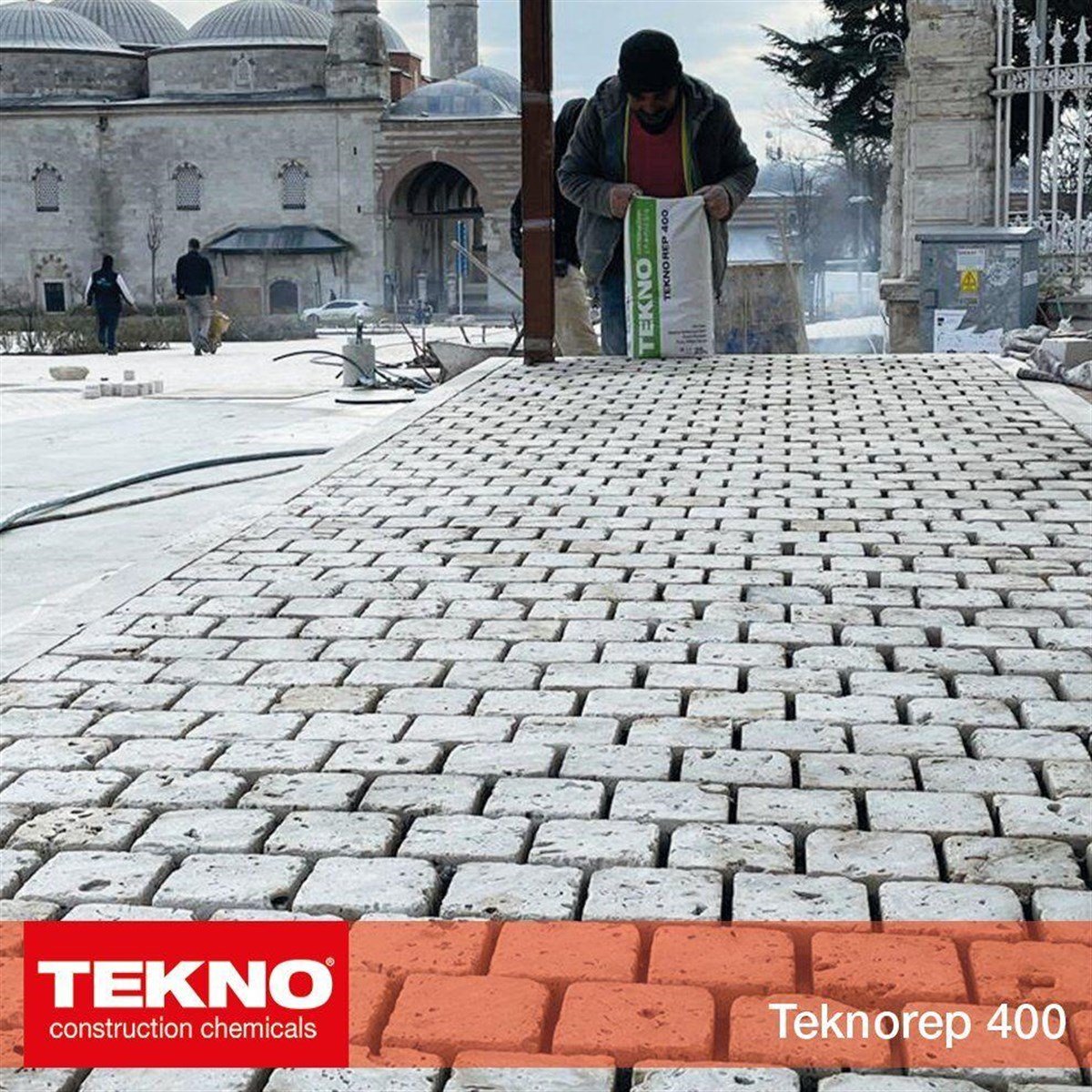 Teknorep 400 Çimento Esaslı Boşluk Doldurma Harcı 25/1 küçük görsel