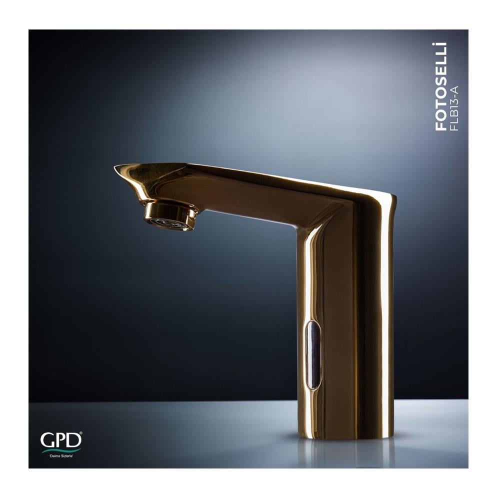 GPD Fotoselli Set Üstü Lavabo Bataryası (Tek Su Girişli) Krom Flb07-2 küçük görsel