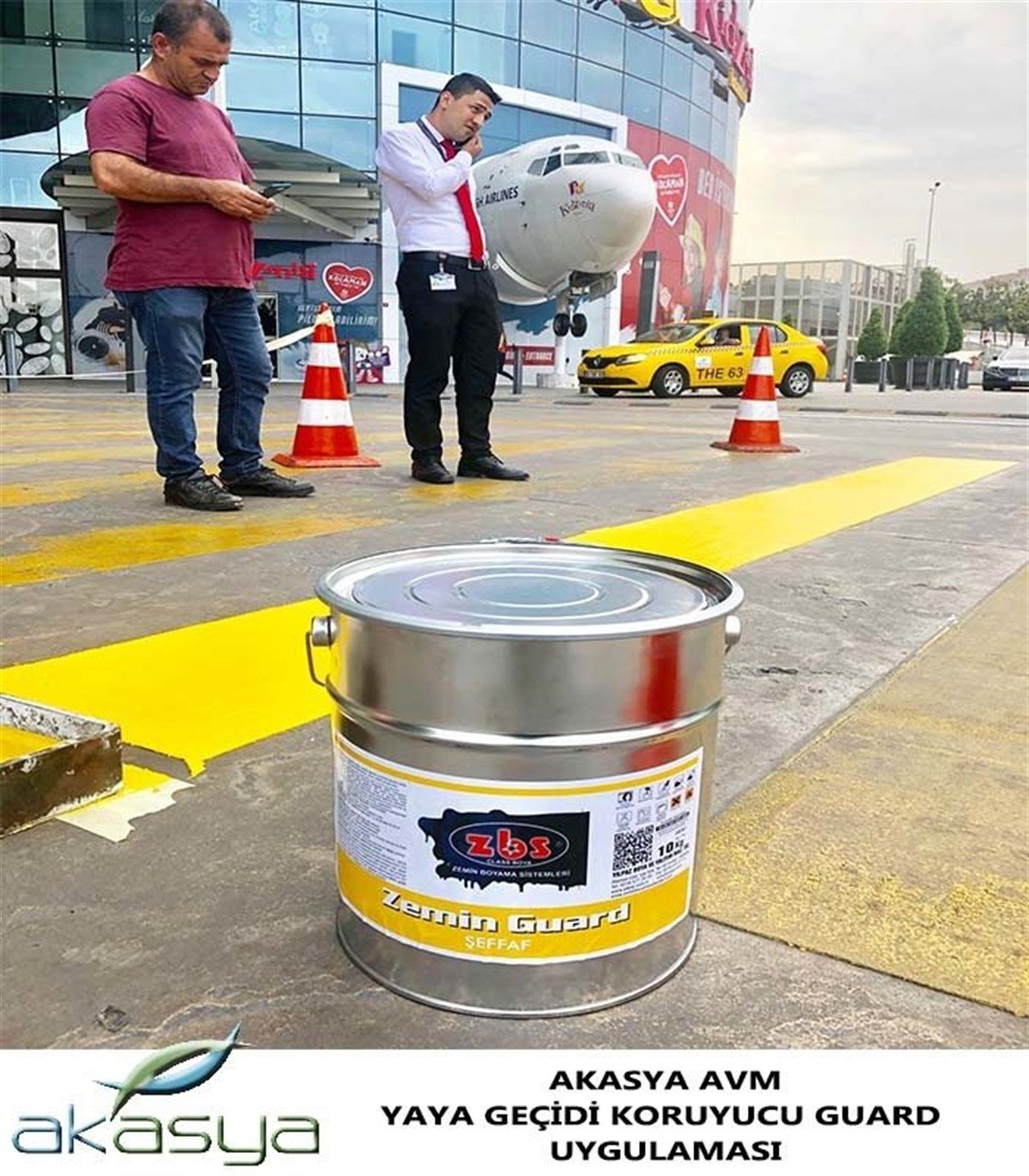 Zbs Guard Vernik 12 Kg - (Şeffaf, Geç Kirlenip, Kolay Temizlenme ve Daha Parlak Bir Zemin İçin) küçük görsel