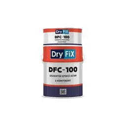 Dryfix DFC-100 Solventsiz Çok Amaçlı Epoksi Astar Şeffaf 18 kg görseli
