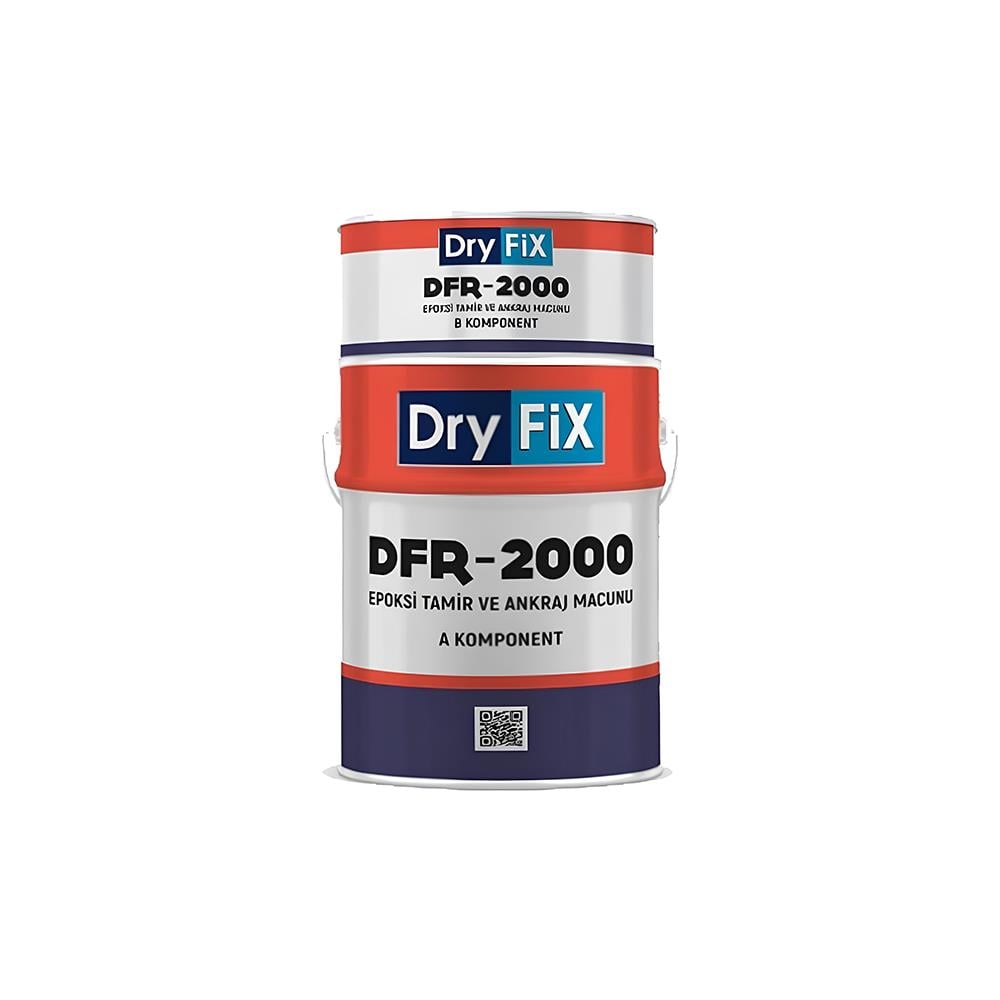 Dryfix DFR 2000 Tix Epoksi Tamir ve Ankraj Macunu 5 kg küçük görsel