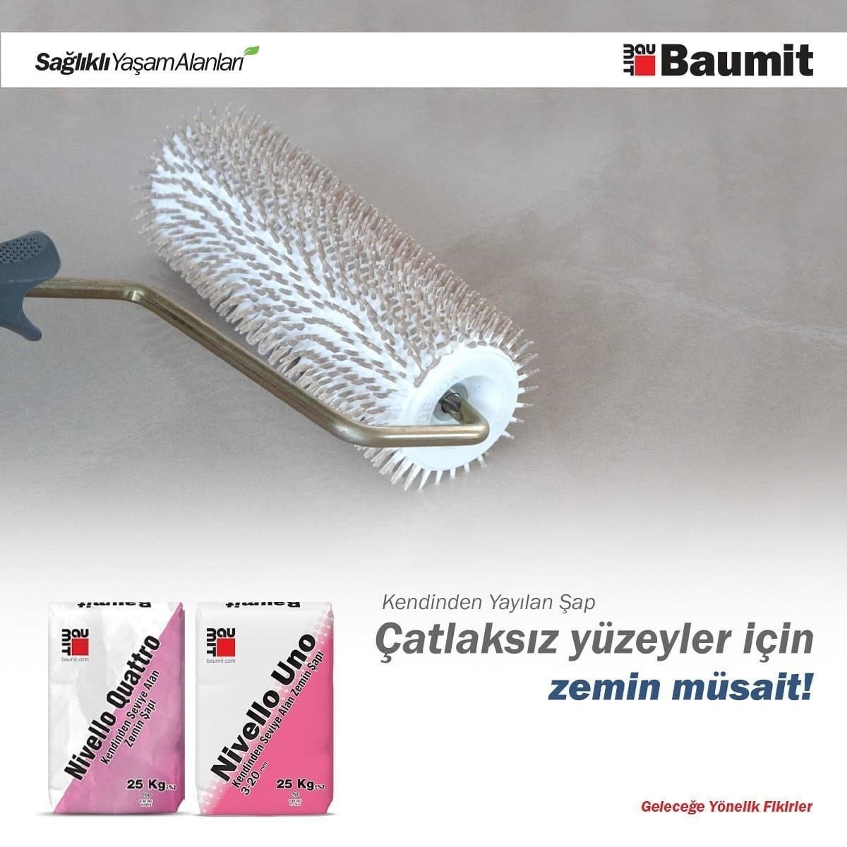 Baumit Nivello Uno Kendinden Yayılan Şap 25Kg küçük görsel