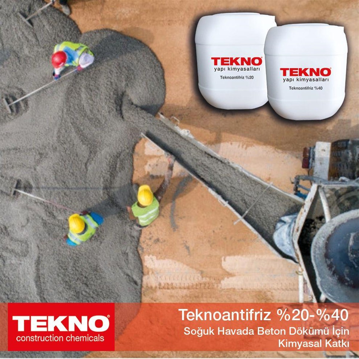 Teknoaf 40 Beton Antifriz Ekstra 35kg küçük görsel