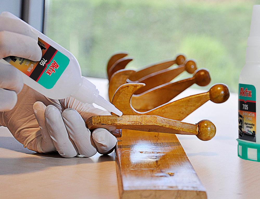 Akfix 705 Mdf Kit Hızlı Yapıştırıcı 200ml+50gr Ga060 küçük görsel