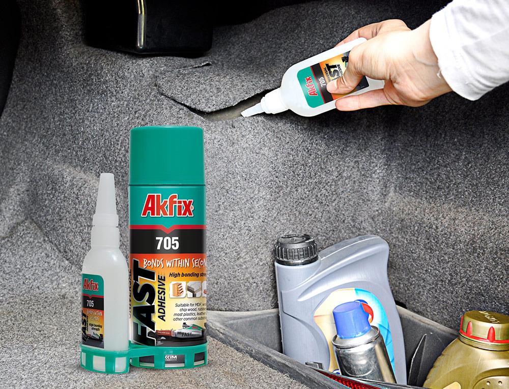 Akfix 705 Mdf Kit Hızlı Yapıştırıcı 200ml+50gr Ga060 küçük görsel