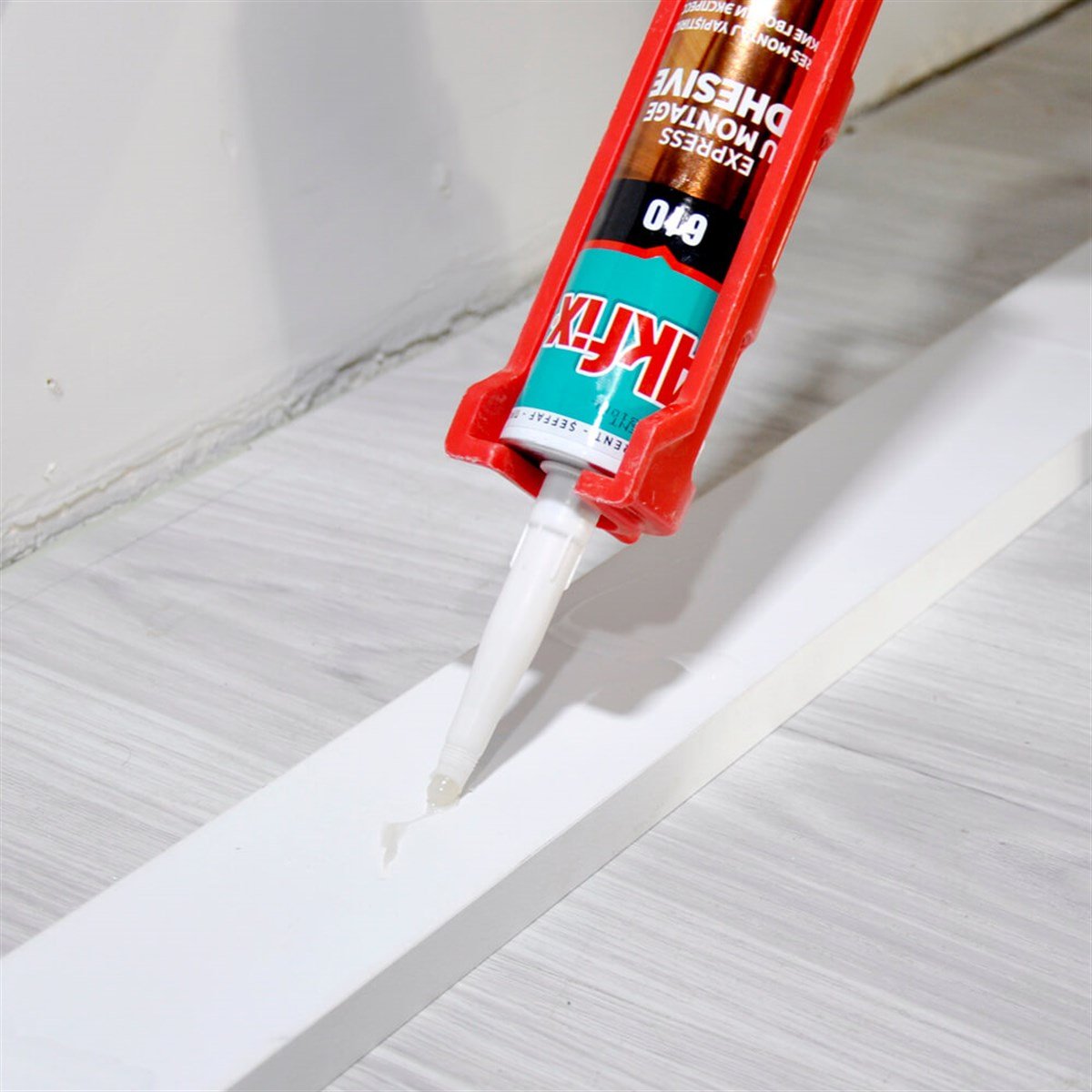Akfix 610 Pu Expres Montaj Yapıştırıcı Sıvı Çivi Şeffaf 280 Ml Ga440P küçük görsel