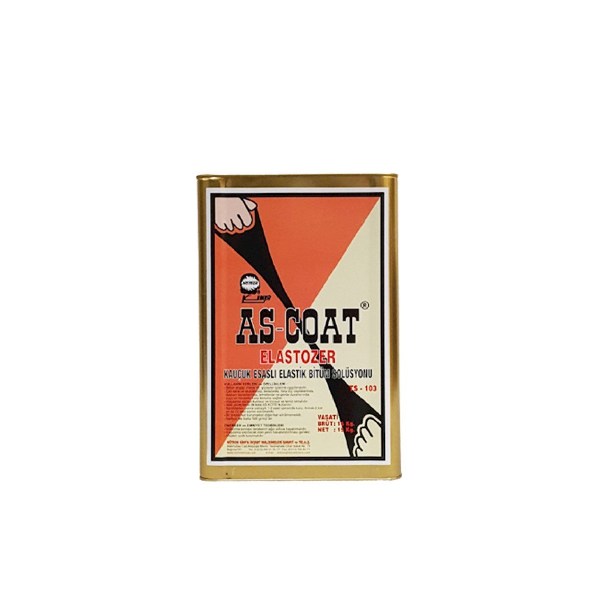 As-Coat Elastozer Likit Membran 16 Kg küçük görsel