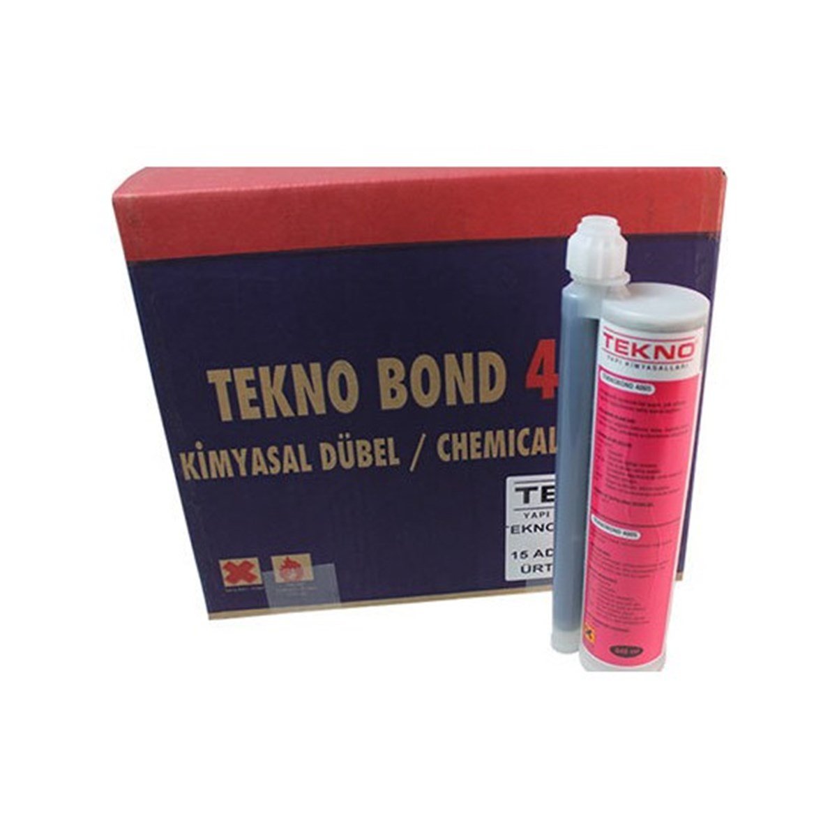 TEKNOBOND 400 P Kimyasal Dübel 345Ml küçük görsel