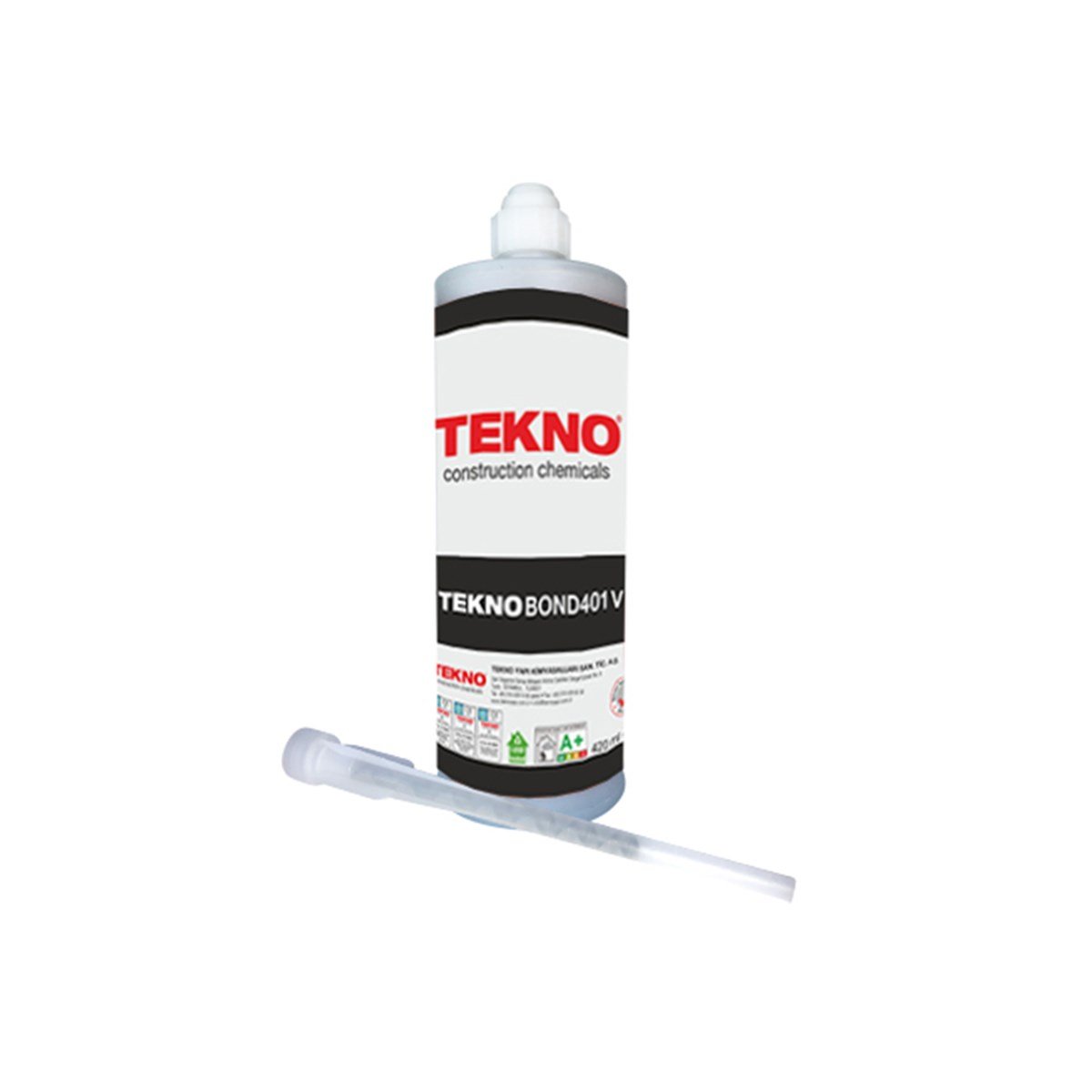 Teknobond 401 V Stirensiz Kimyasal Dübel 420Ml küçük görsel
