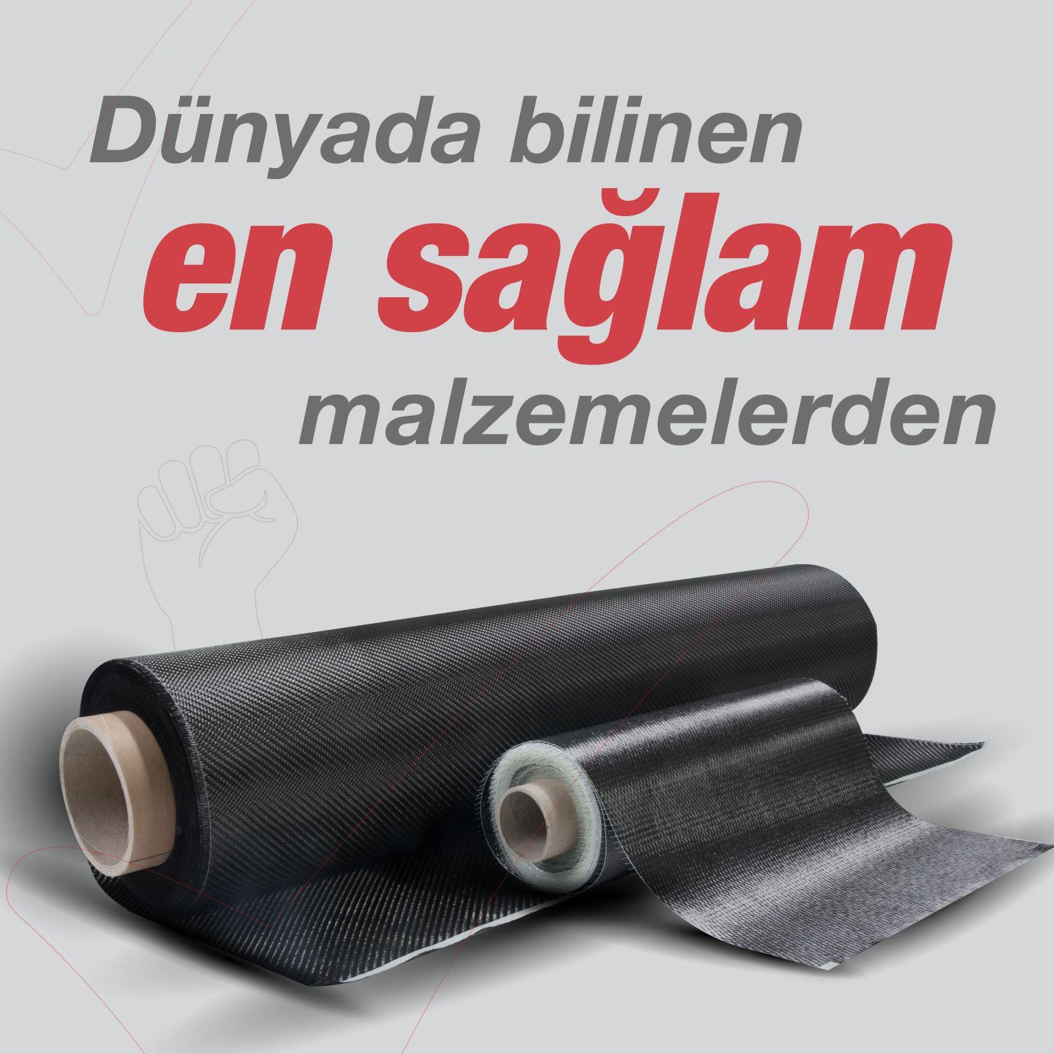 Teknowrap 600 Çift Yönlü Karbon Elyaf 600 Gr/m2 küçük görsel