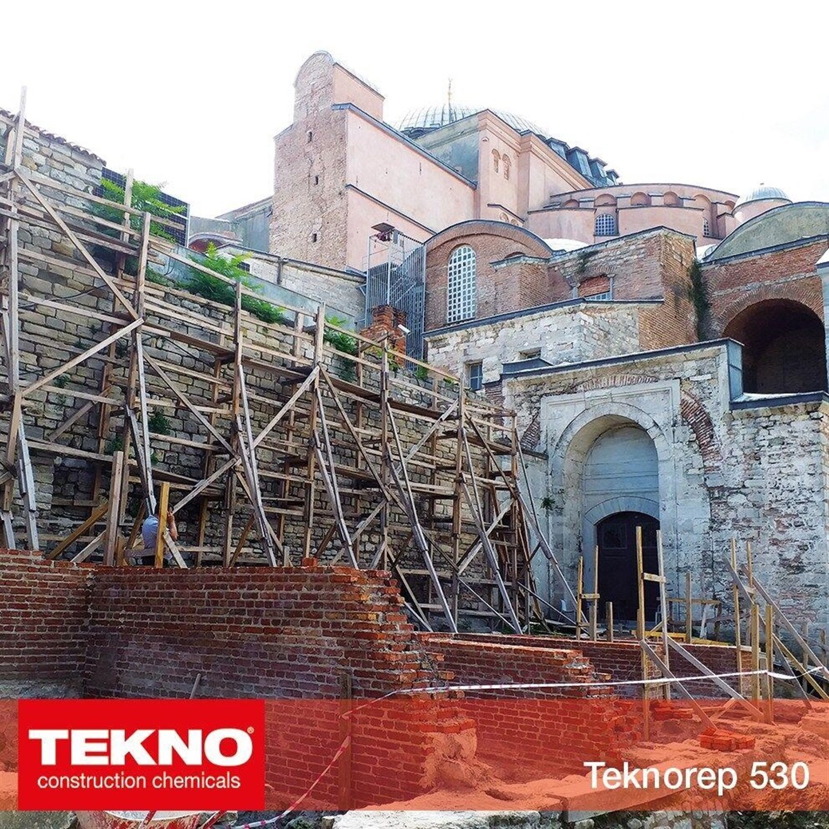 Teknorep 530 Doğal Hidrolik Kireç Esaslı Enjeksiyon Harcı 16 Kg küçük görsel