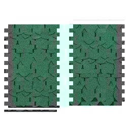 Winroof Yonca Shingle Yeşil (2,61 m2 / Paket) görseli