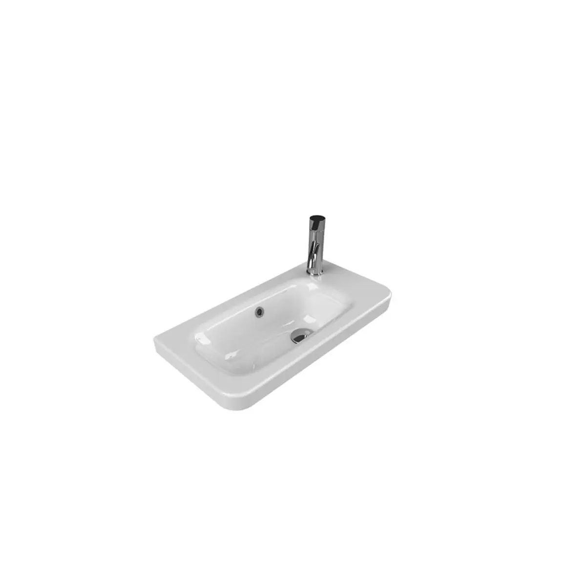 Turkuaz Cerastyle Noura Etajerli Lavabo 60X30Cm 033000-U görseli