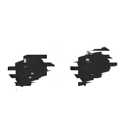 Newarc Elite Etajerli Tek Delikli Lavabo Parlak Siyah 80X46X8Cm 509080B küçük görsel