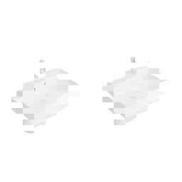 Newarc Etajerli Batarya Delikli Lavabo Pixel 65X46X6,5Cm 502065 küçük görsel