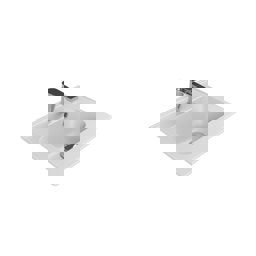 Turkuaz Cerastyle Blue Etajerli Lavabo 50X36,5Cm 041900-U küçük görsel