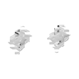 Turkuaz Cerastyle Kapadokya Etajerli Lavabo 65X48 036100-U küçük görsel