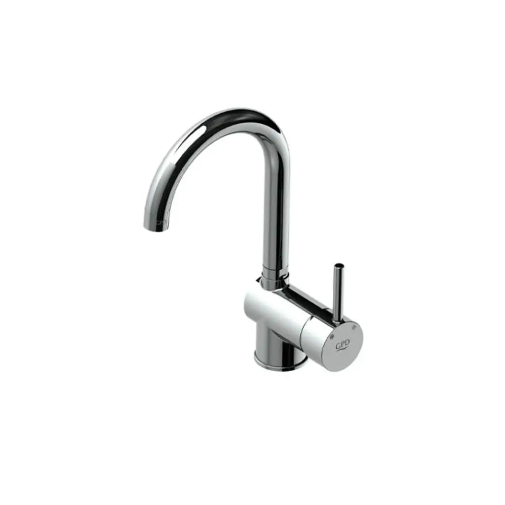 GPD Espina Tek Gövde Lavabo Bataryası Krom Mtl70 görseli