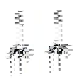 GPD Fuego Banyo Bataryası Krom Mbb105 küçük görsel