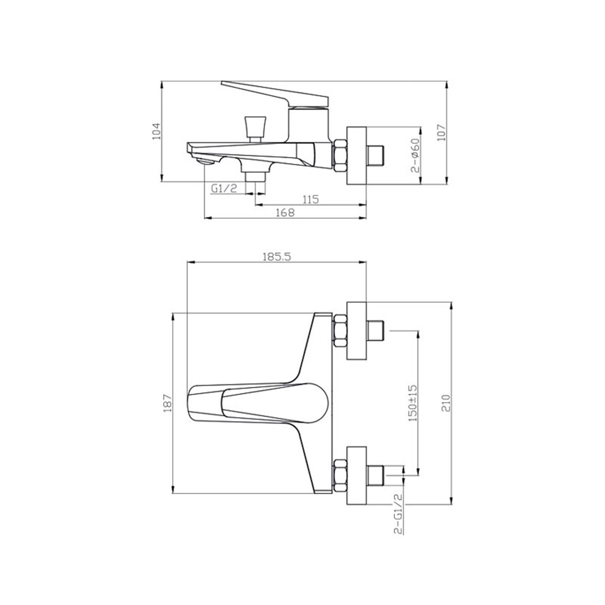 Newarc Next Banyo Bataryası Siyah 984511B küçük görsel
