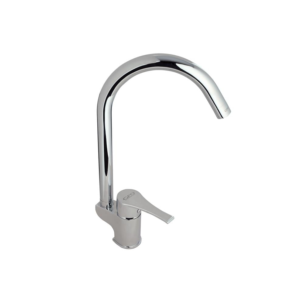 GPD Atros Tek Gövde Eviye Bataryası Krom Mte65-c görseli