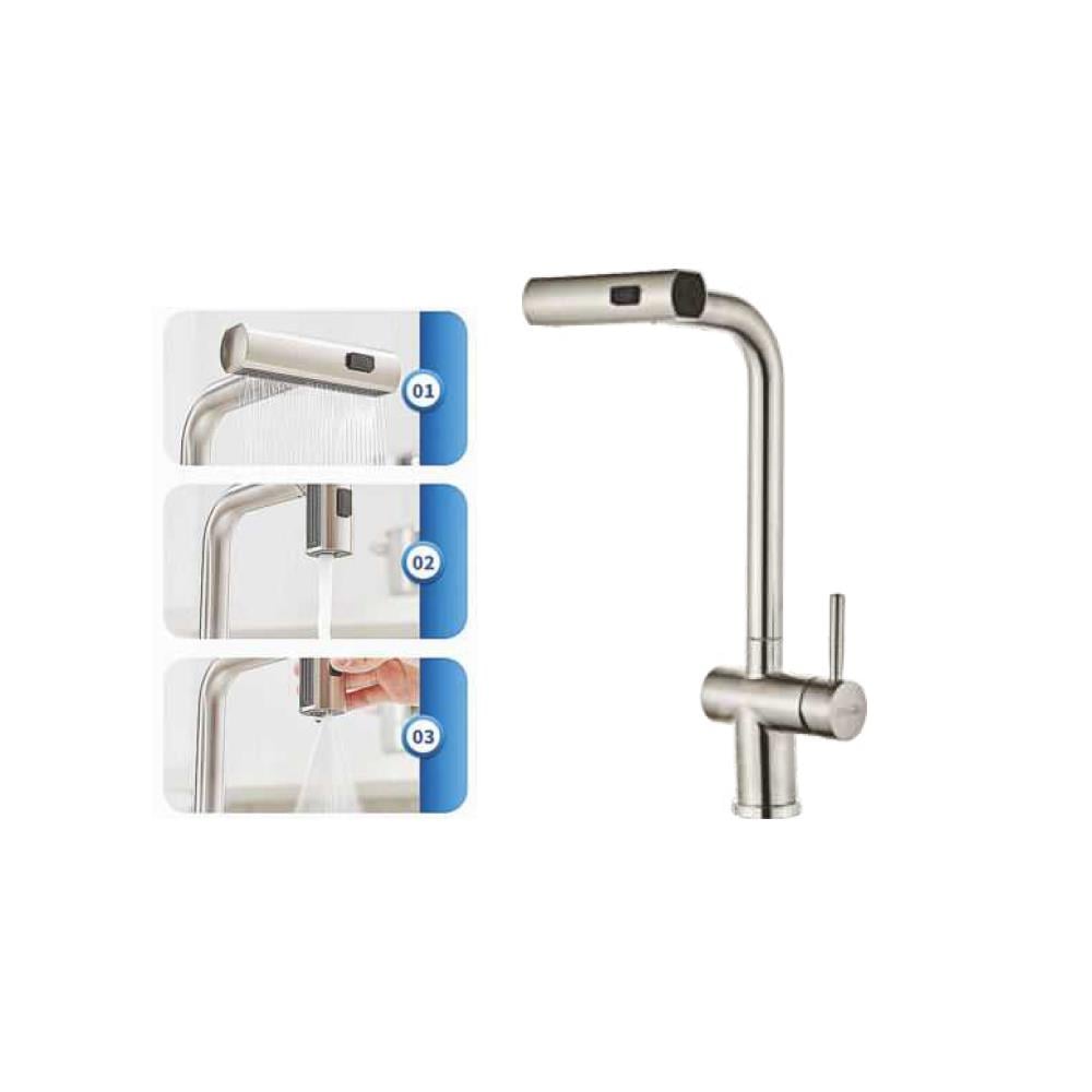 Venezia Smart İnox Spiralli Eviye Bataryası 5013121 küçük görsel