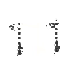 Venezia Retro Eviye Bataryası Siyah 5012402-05 küçük görsel