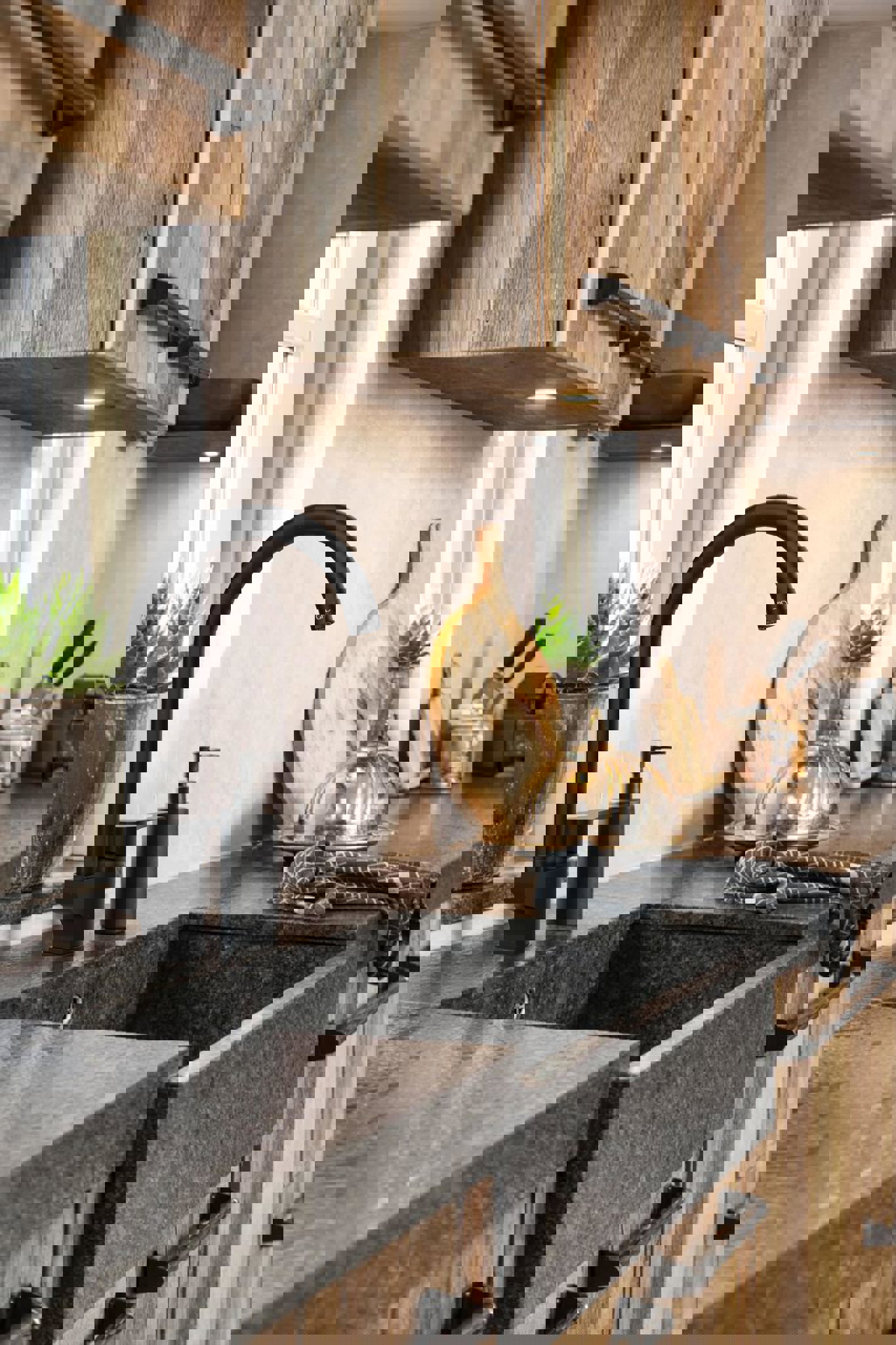 GPD Atros Tek Gövde Eviye Bataryası Siyah Granit Mte65-sg küçük görsel