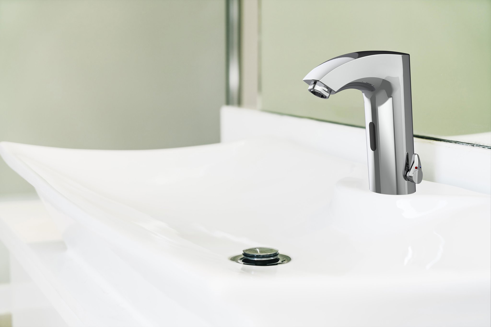 GPD Fotoselli Lavabo Bataryası (manuel Isı Kumandalı) Krom Flb12 küçük görsel