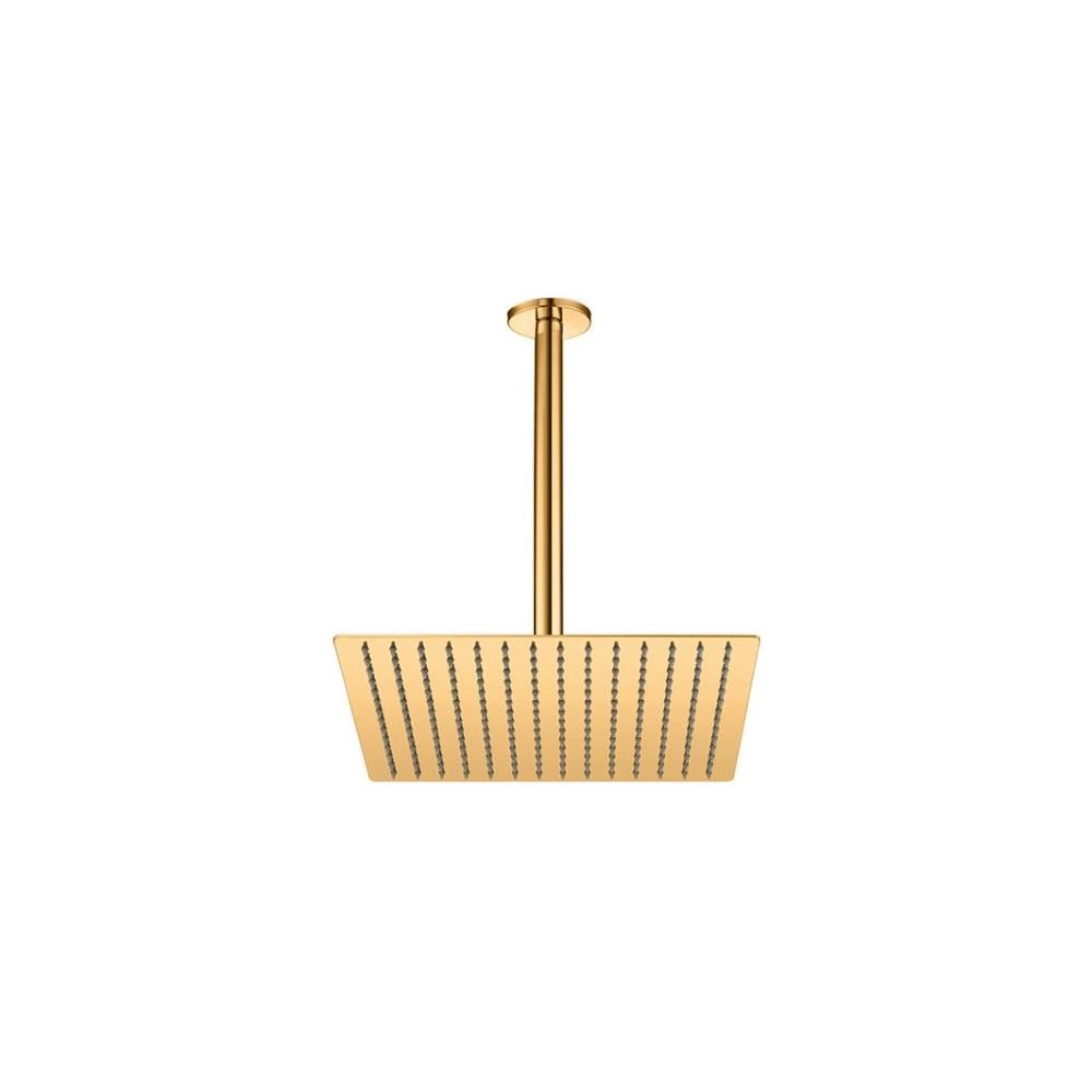 GPD Ankastre Duş Başlığı Tavandan 30x30 Cm Altın Ads21-a görseli