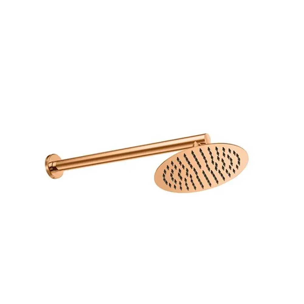 GPD Ankastre Duş Başlığı Duvardan Ø20 Cm Rose Gold Ads28-r görseli