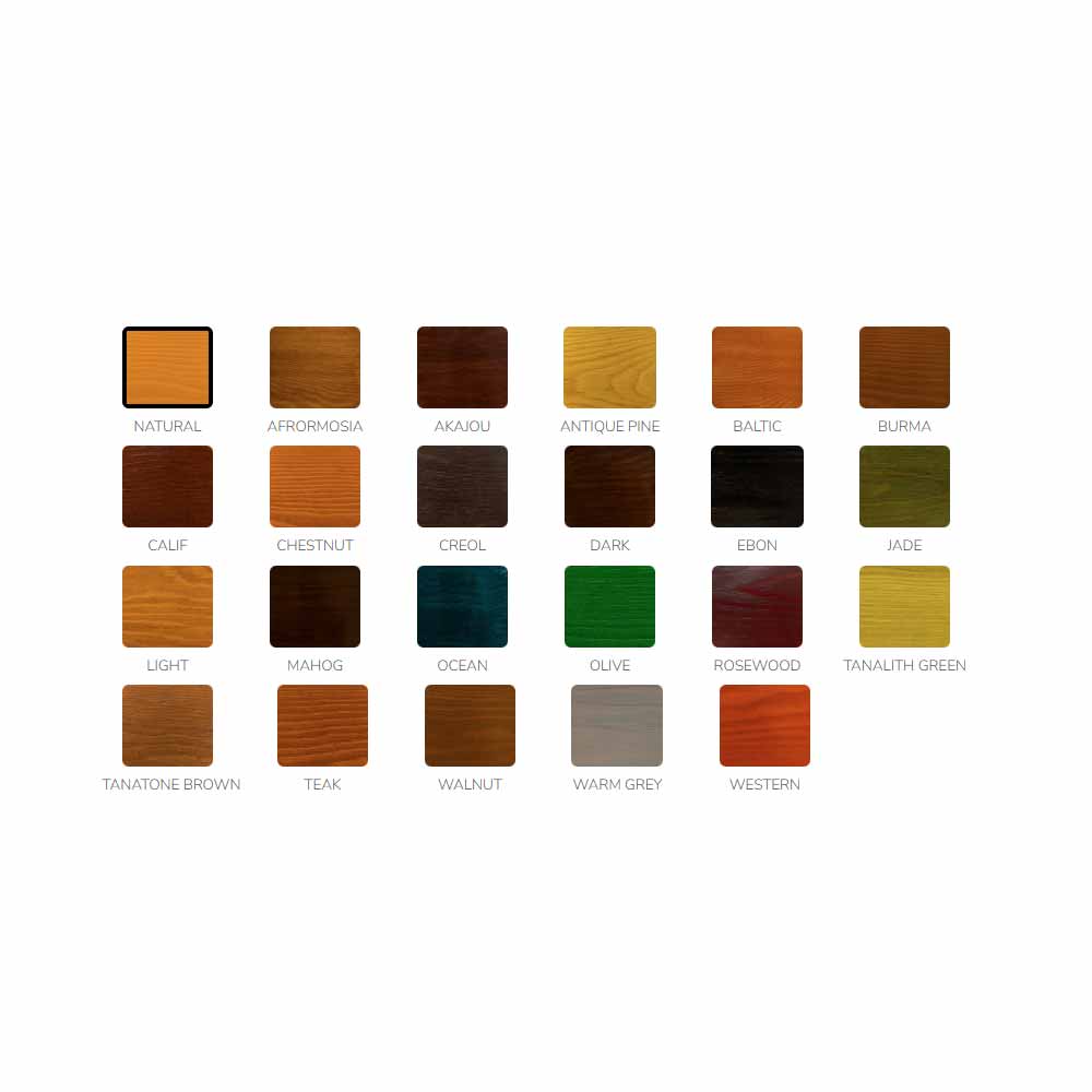 Hickson Decor Ultra Wood Stain Renkli Ahşap Vernik 5 Lt küçük görsel