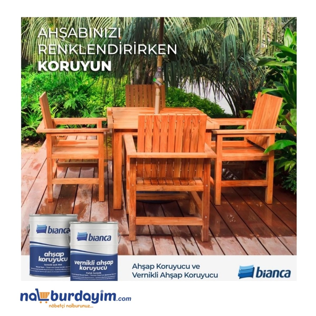 Bianca vernikli Ahşap Koruyucu 0,75 Lt Şeffaf küçük görsel