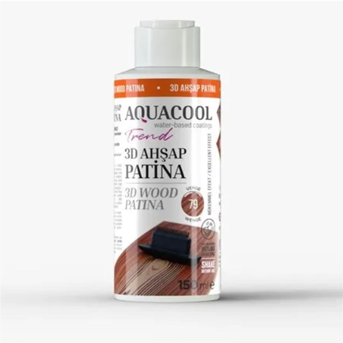 Aquacool Trend 3d Ahşap Patina 150 ML 79 Venge görseli