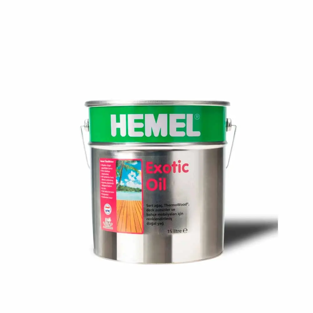 Hemel Exotic Oil Mobilya Yağı 15 Lt görseli