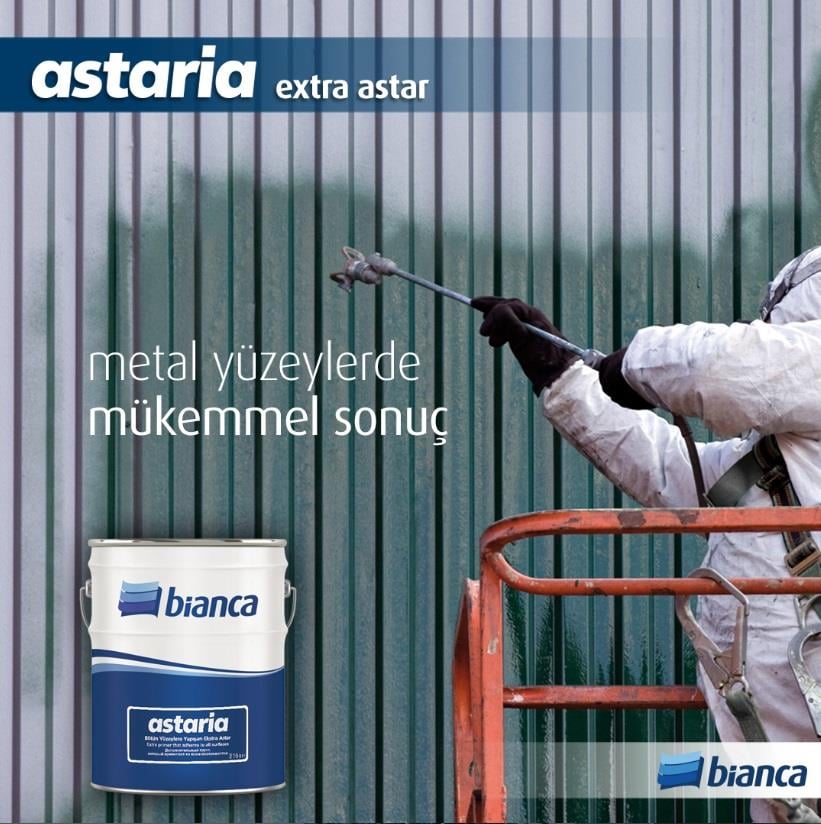 Bianca Astaria Bütün Yüzeylere Yapışan Ekstra Astar 0,75 Lt Beyaz küçük görsel