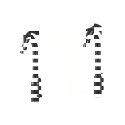 Venezia Kroma Siyah Fotoselli Lavabo Bataryası - Tek Su Girişli 5013019-05 görseli