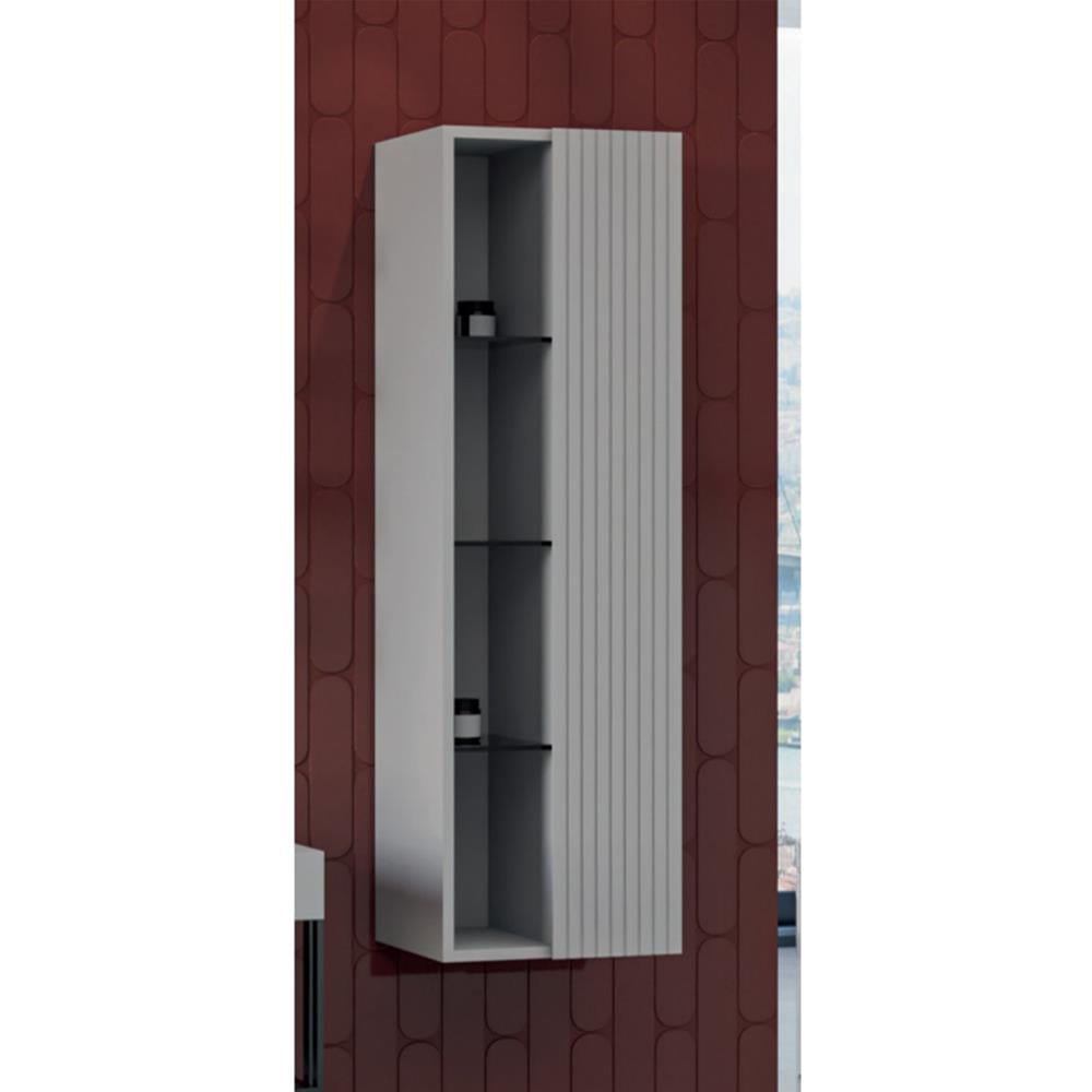 Aquanil Greta Boy Dolabı - Gri görseli