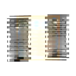 Alüminyum Parlak Krom Menfez 35X49 küçük görsel