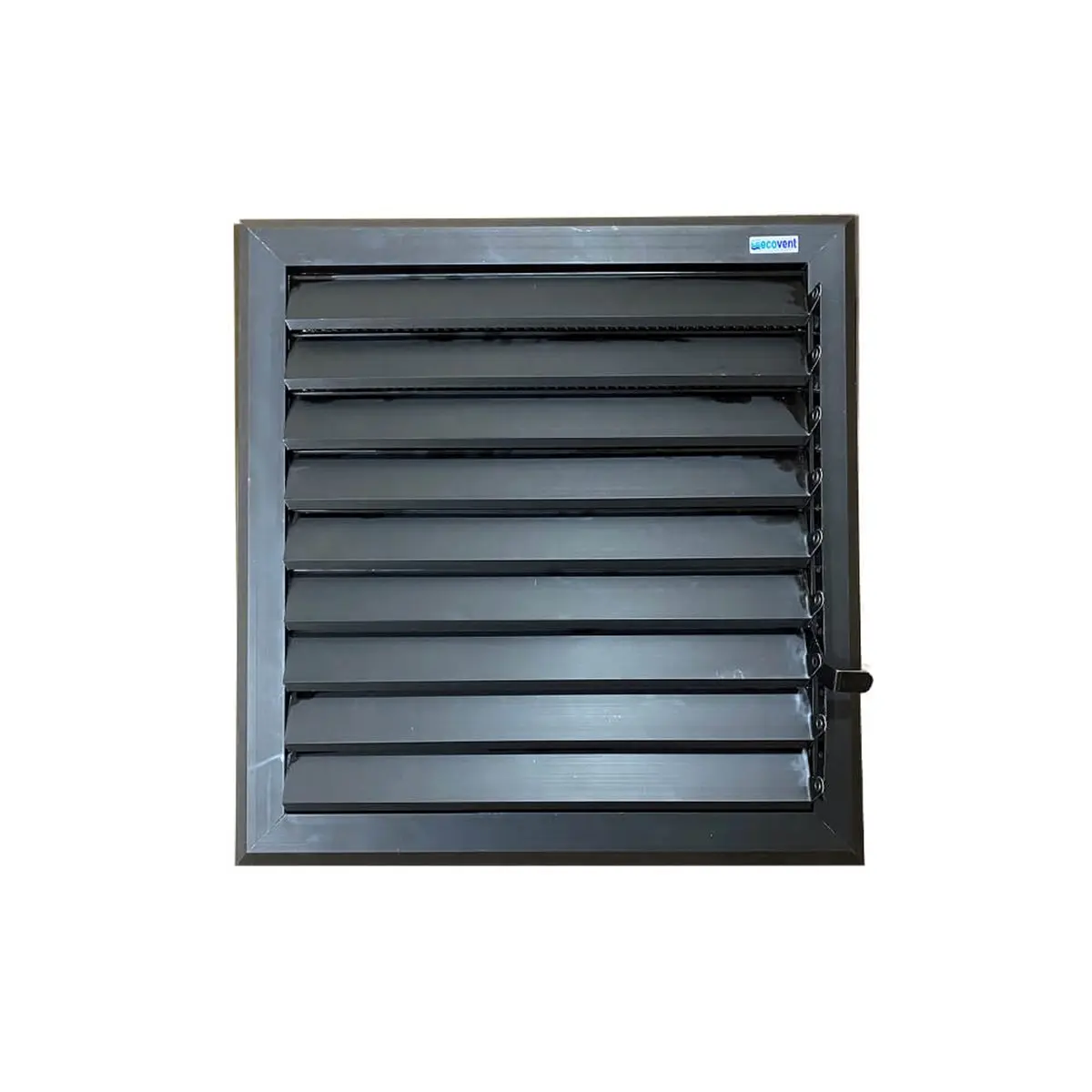 Alüminyum Mat Siyah Menfez 40X52 görseli