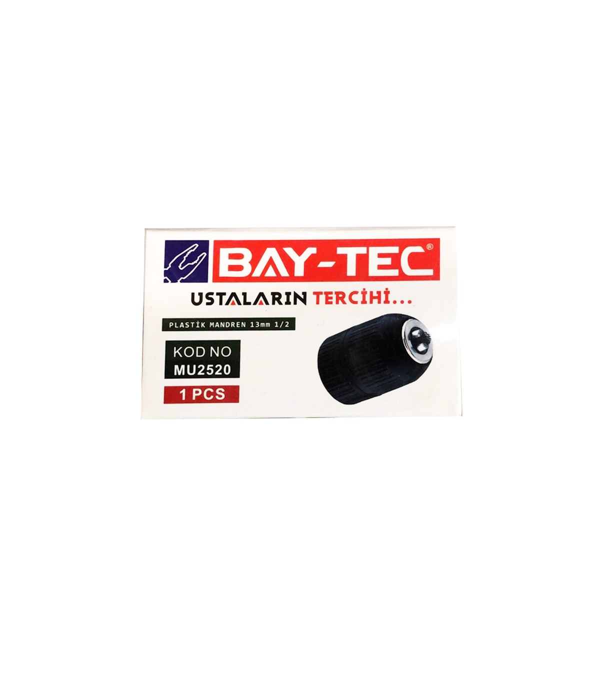 Bay-Tec Plastik Matkap Mandreni 13mm 1/2'' Mu2520 görseli