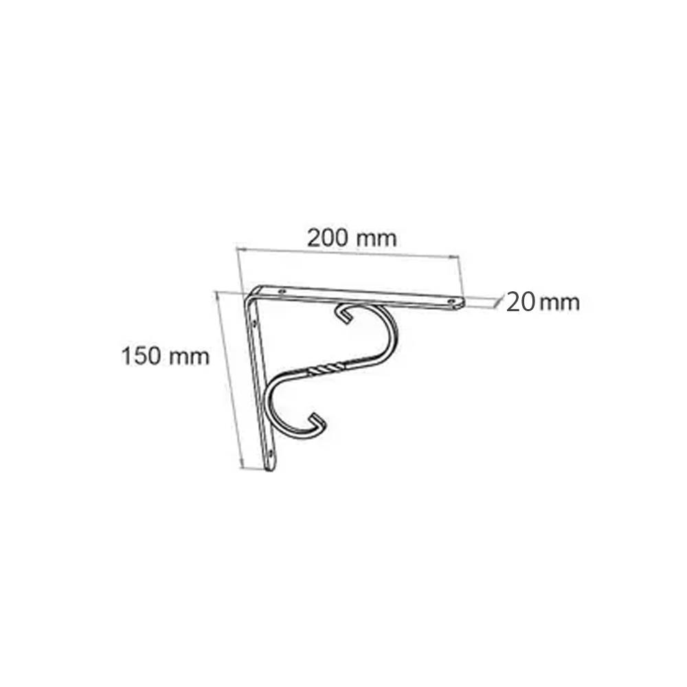 Beşel Ferforje Raf Altı No:2 Bakır Ba342b küçük görsel