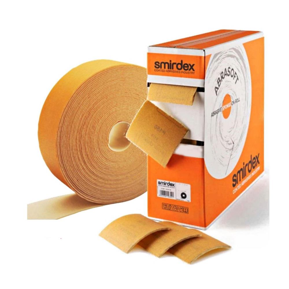 Smirdex Abrasoft Sünger Rulo Zımpara 115mm X 25 mt 150 Kum küçük görsel