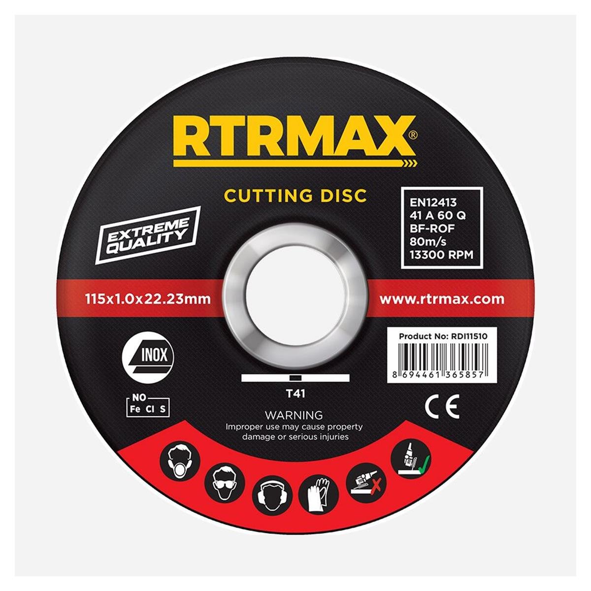 Rtrmax Rdı23020 İnox Kesme Diski 230x2.0x22mm görseli
