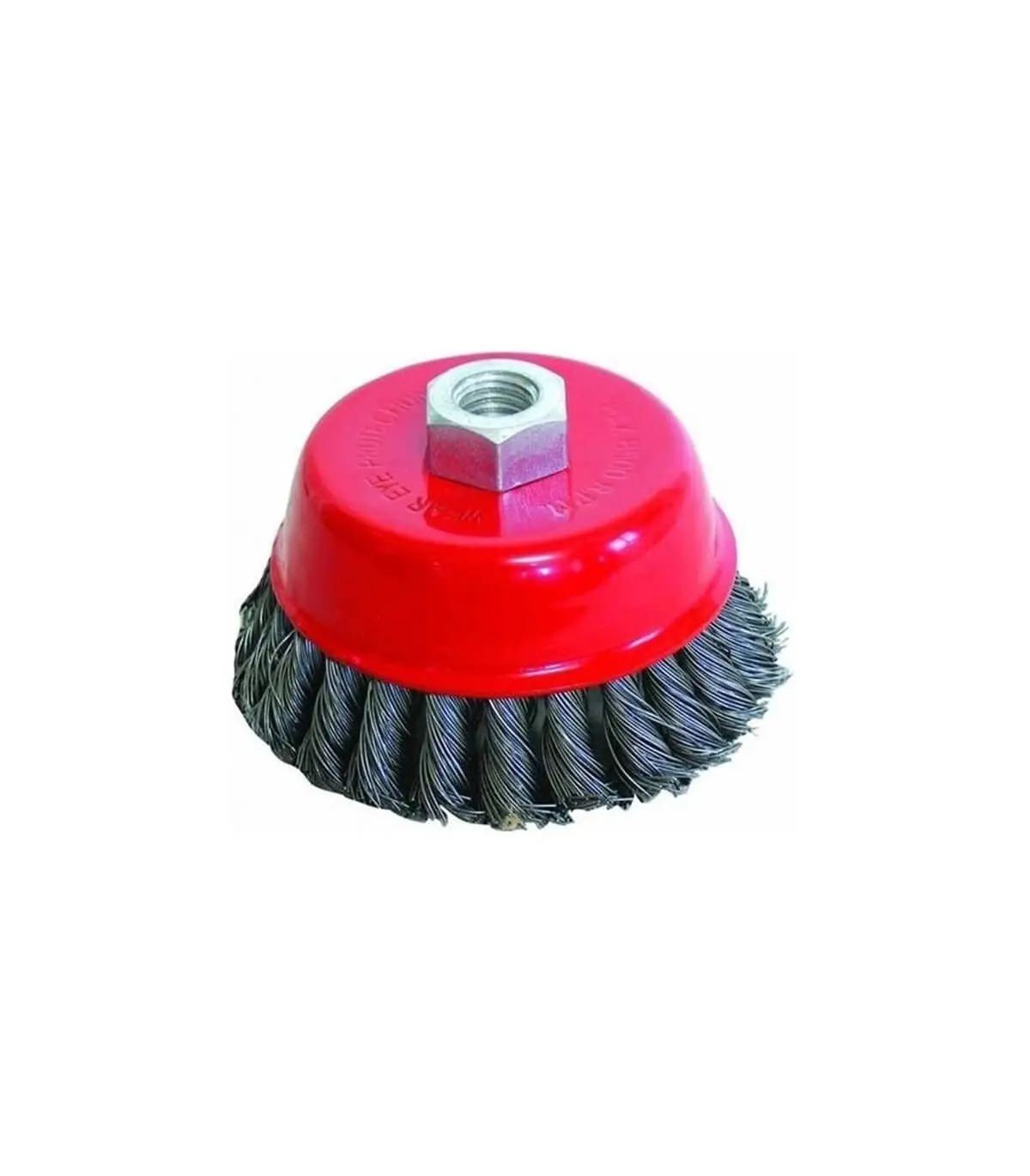 Çanak Vidalı Burgulu Fırça 75 mm görseli