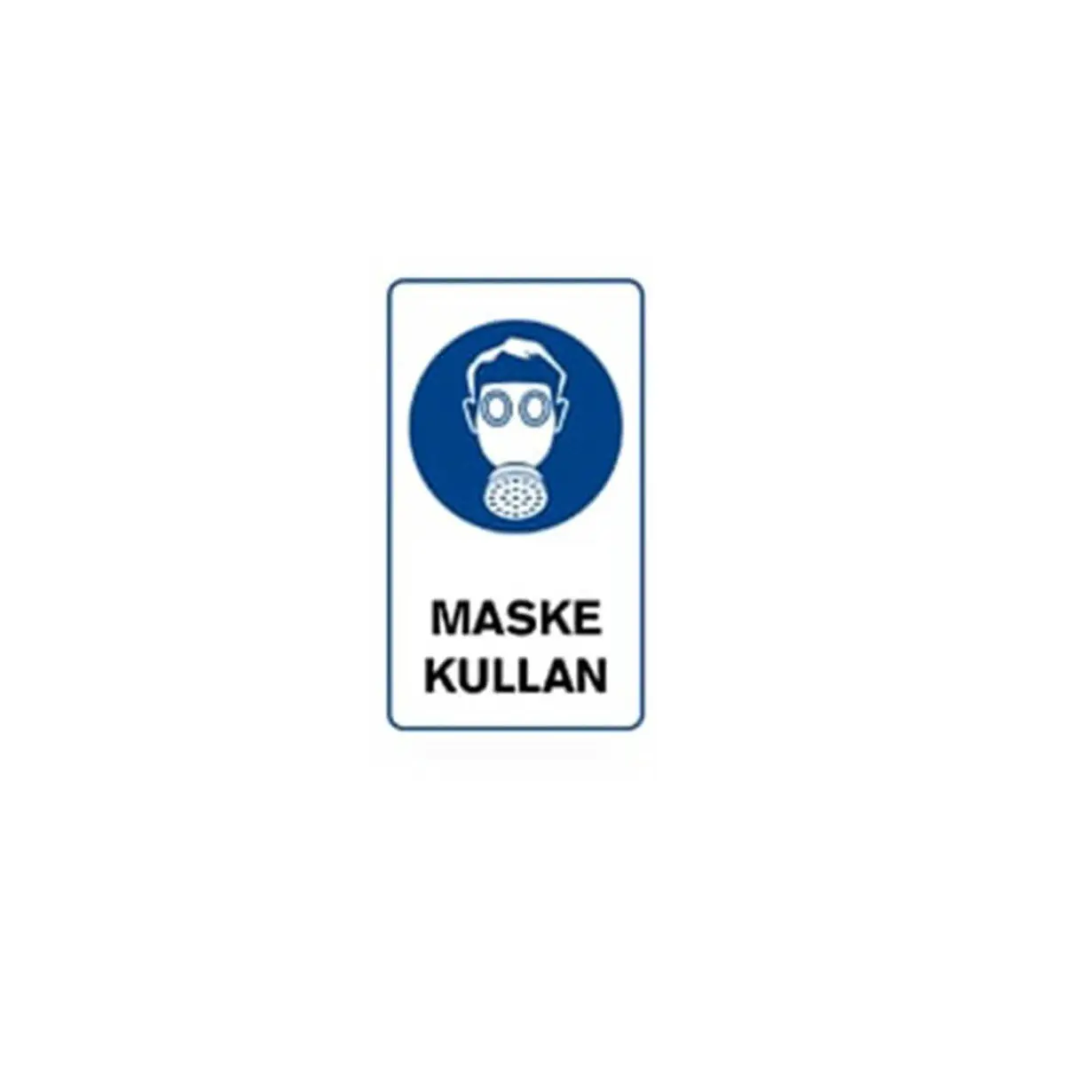 C108 Maske Kullan 15x25 Cm görseli